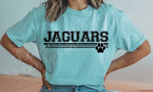 Jaguars Varsity Paw - Short Sleeve