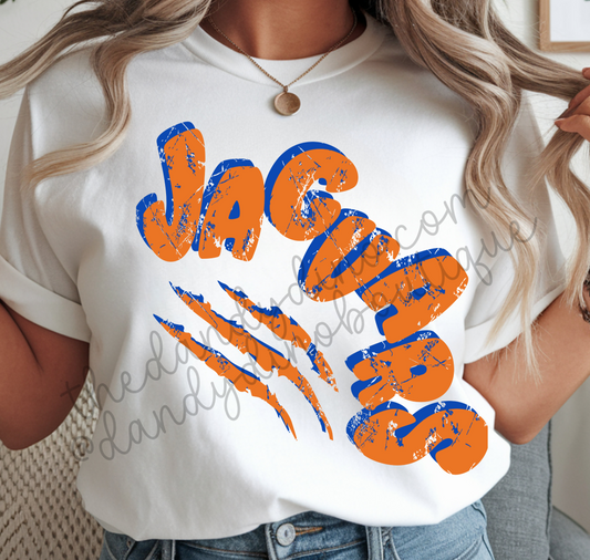 Jaguars Paw Claw - Short Sleeve