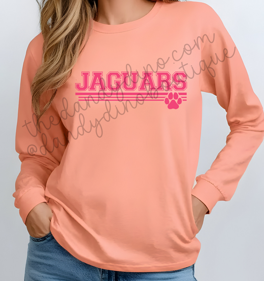 Jaguars Varsity Paw - Long Sleeve