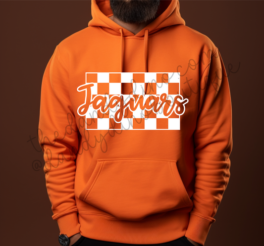 Jaguars Checkered Block - Hoodie