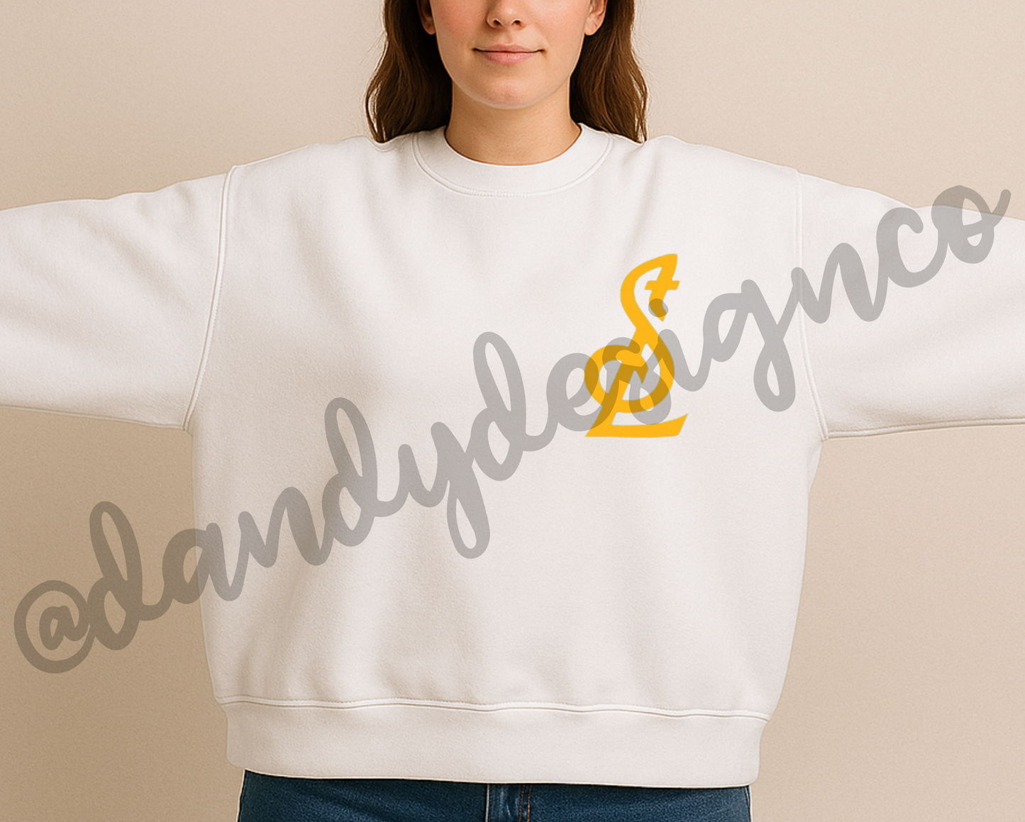 St. Louis Hockey Oversized Print Sweatshirt