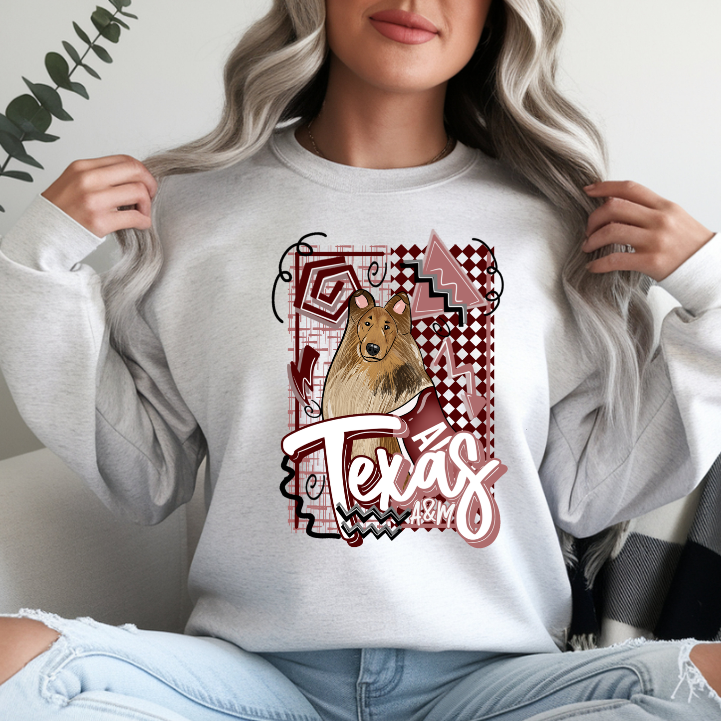 College Retro Team - Sweatshirt