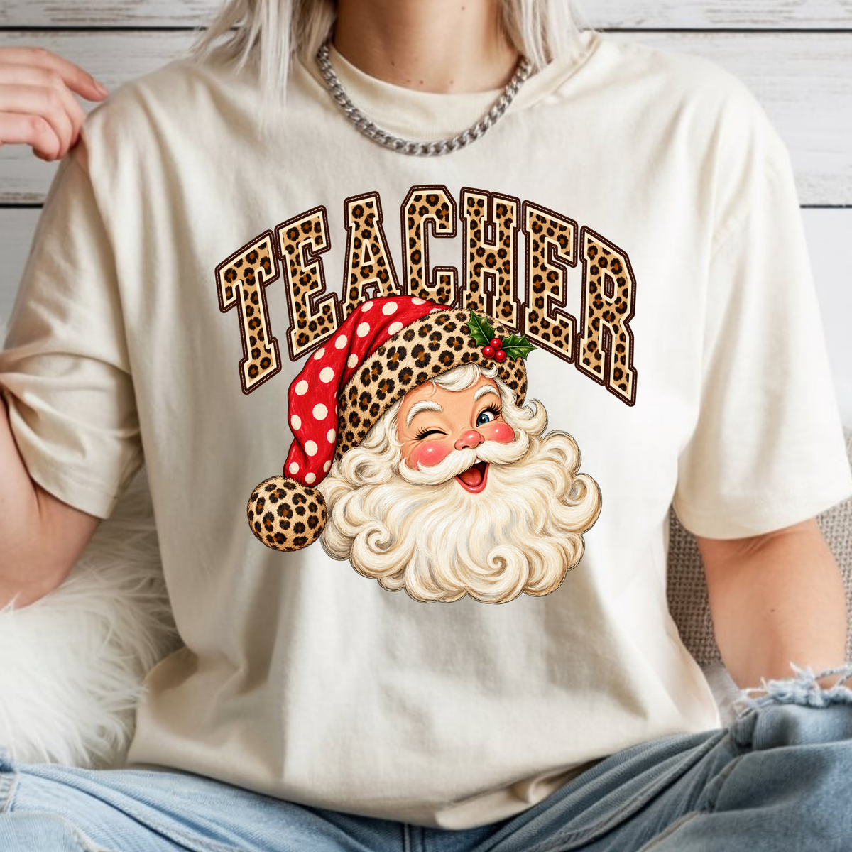 Santa Teacher - Short Sleeve