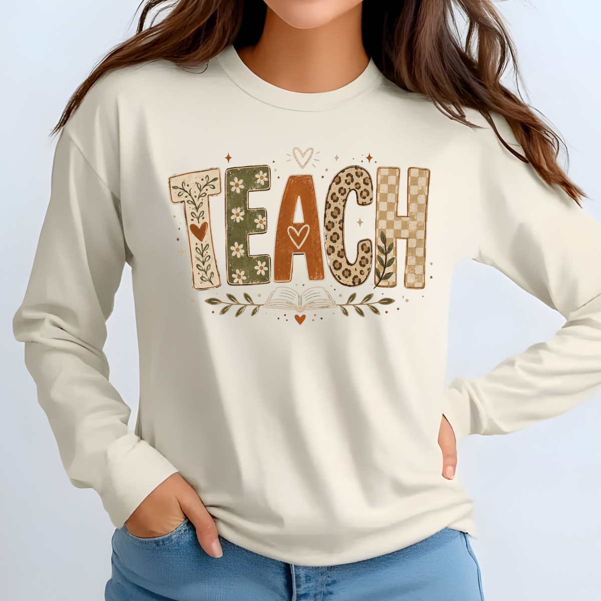 Teach Heart Book - Long Sleeve