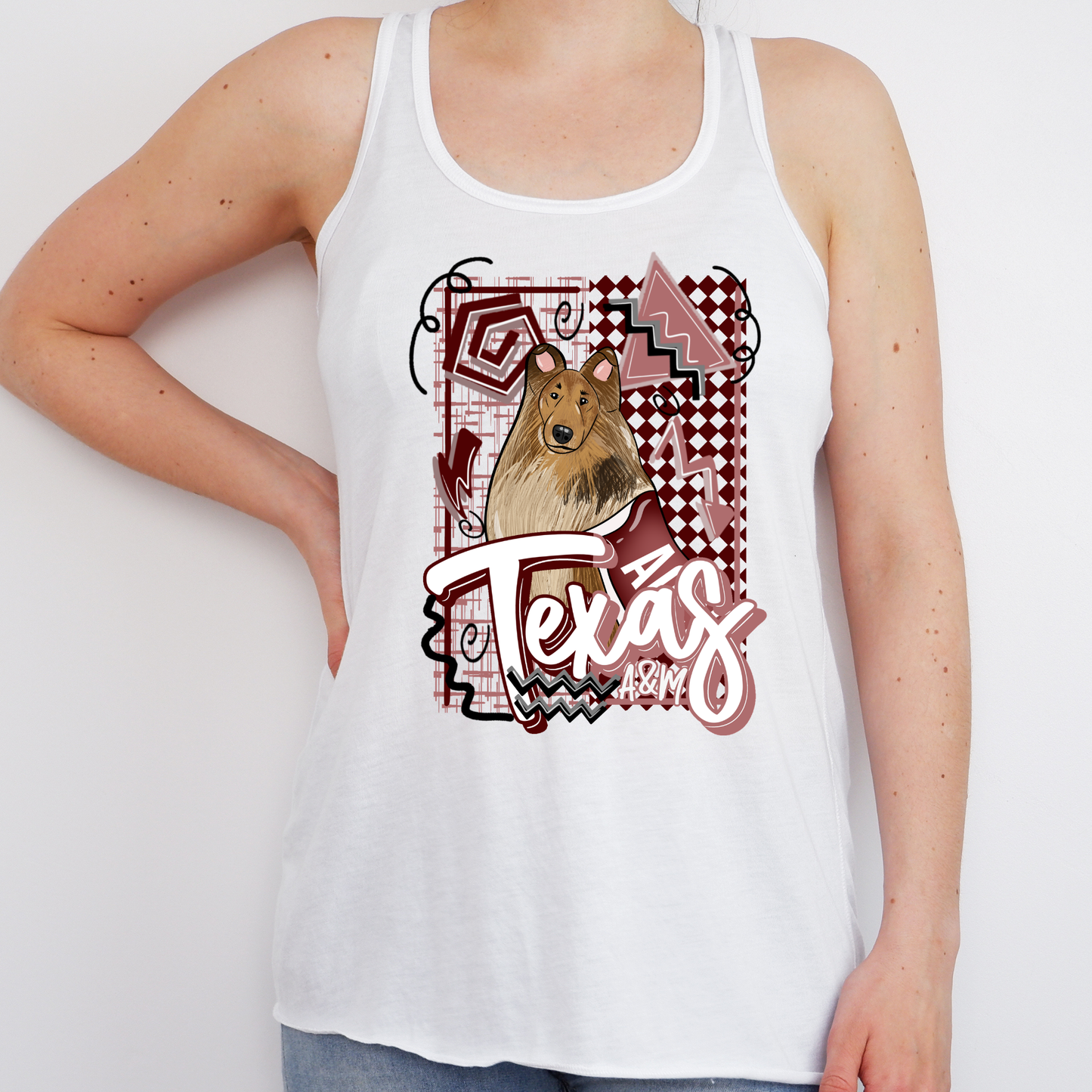 College Team Retro - Tank Top