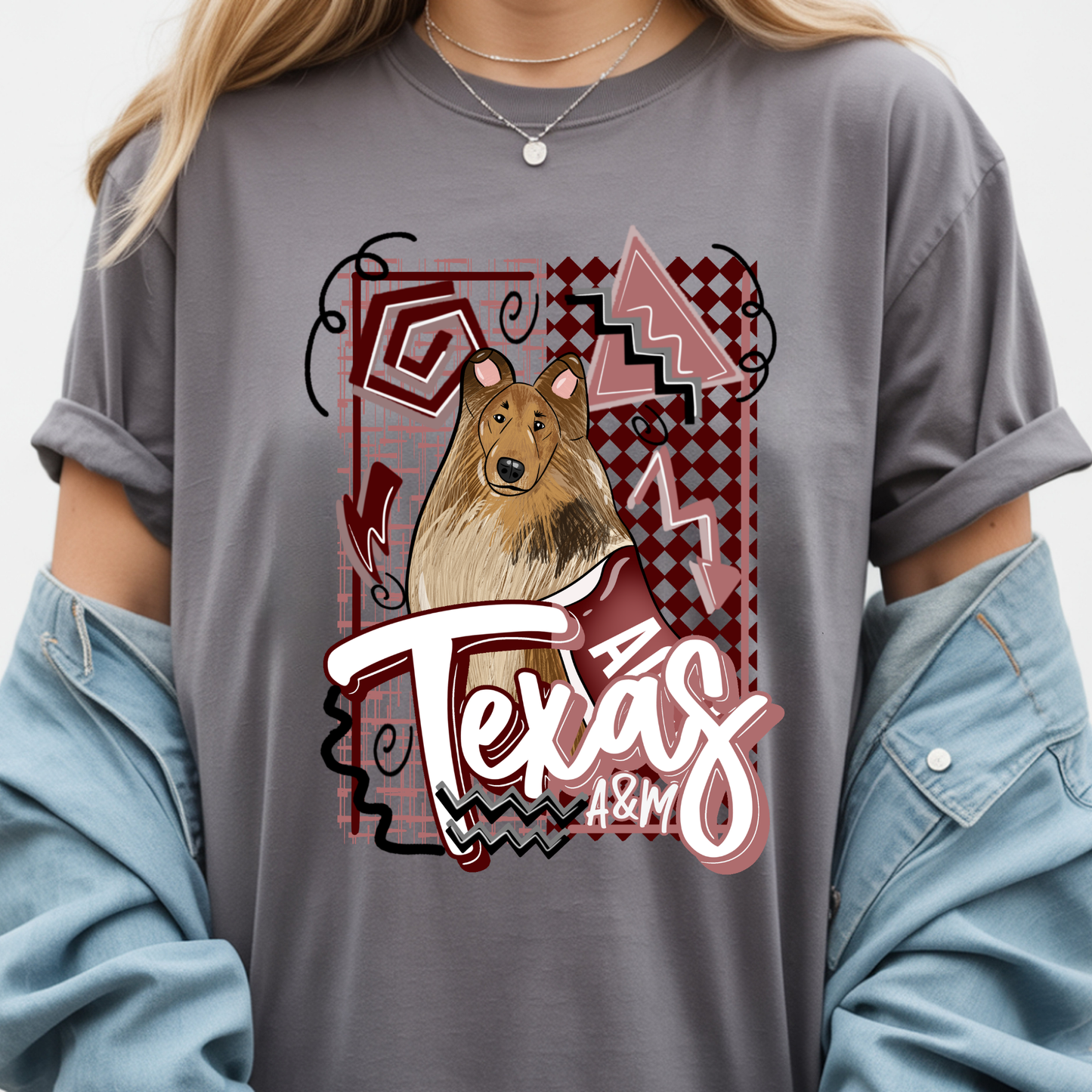 College Team Retro - Short Sleeve