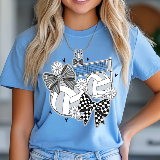 Volleyball Collage - Short Sleeve