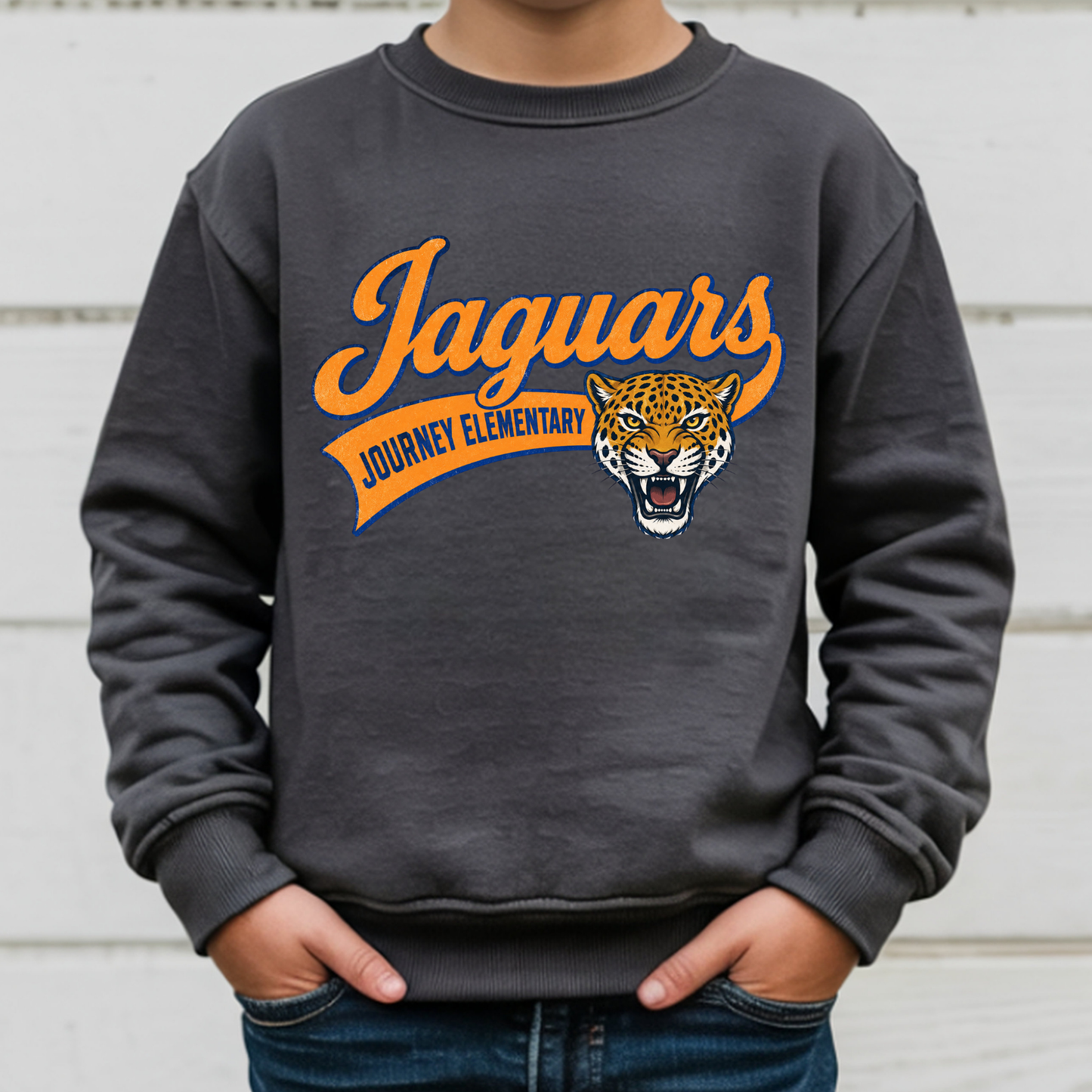 Jaguars Retro Journey Elementary - Sweatshirt