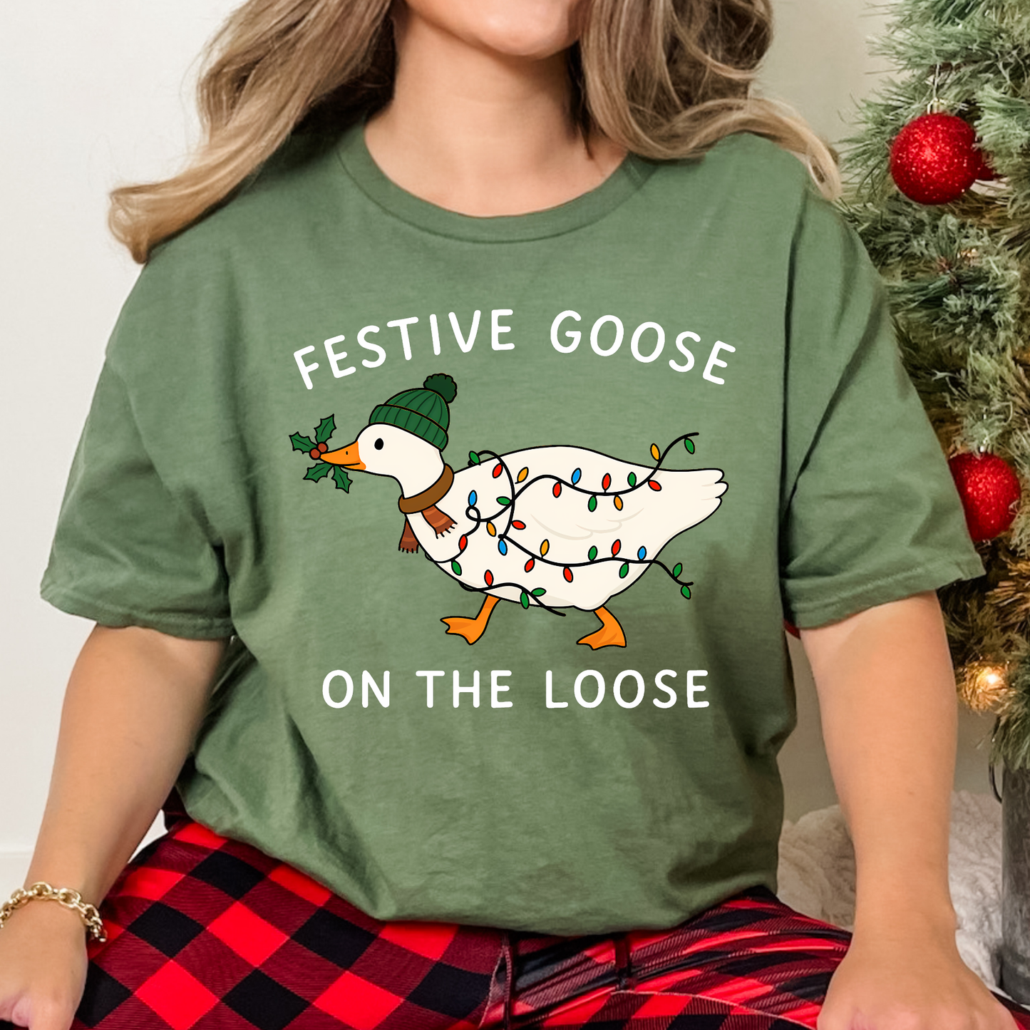 Festive Goose - Short Sleeve