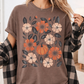Floral Pumpkin - Comfort Colors Short Sleeve