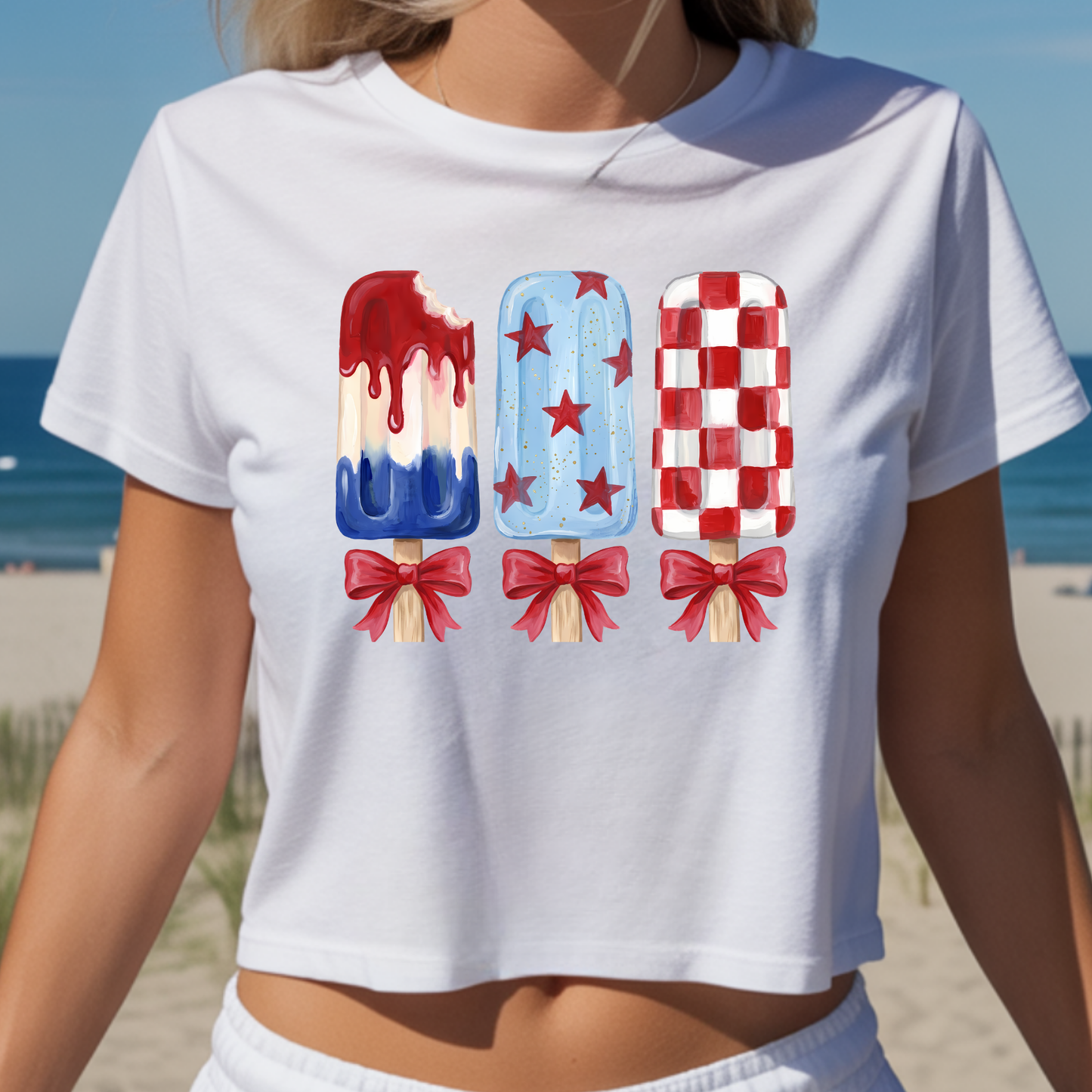 4th of July Ice Cream - Crops