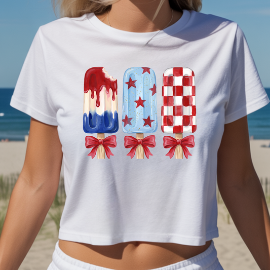 4th of July Ice Cream - Crops
