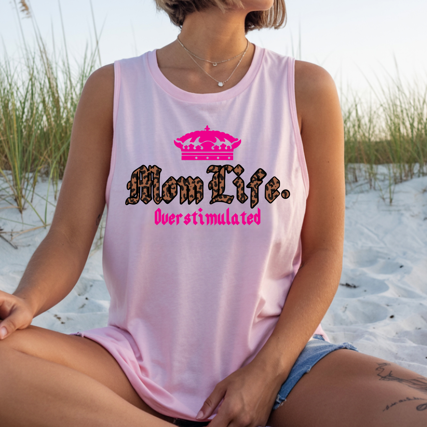 Mom Life Corona - Tank Top