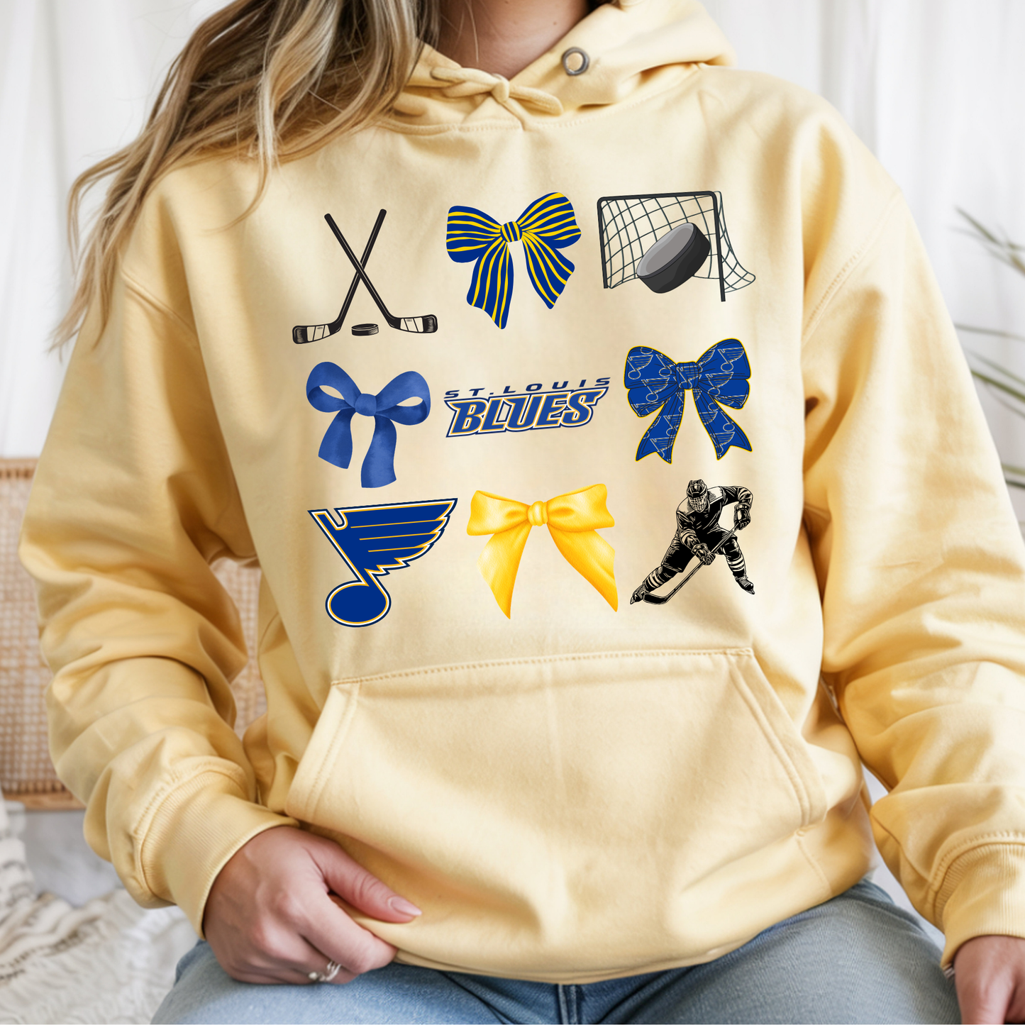 Blues Coquette - Hoodie