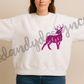 JES House Oversized Print Sweatshirt - All Houses