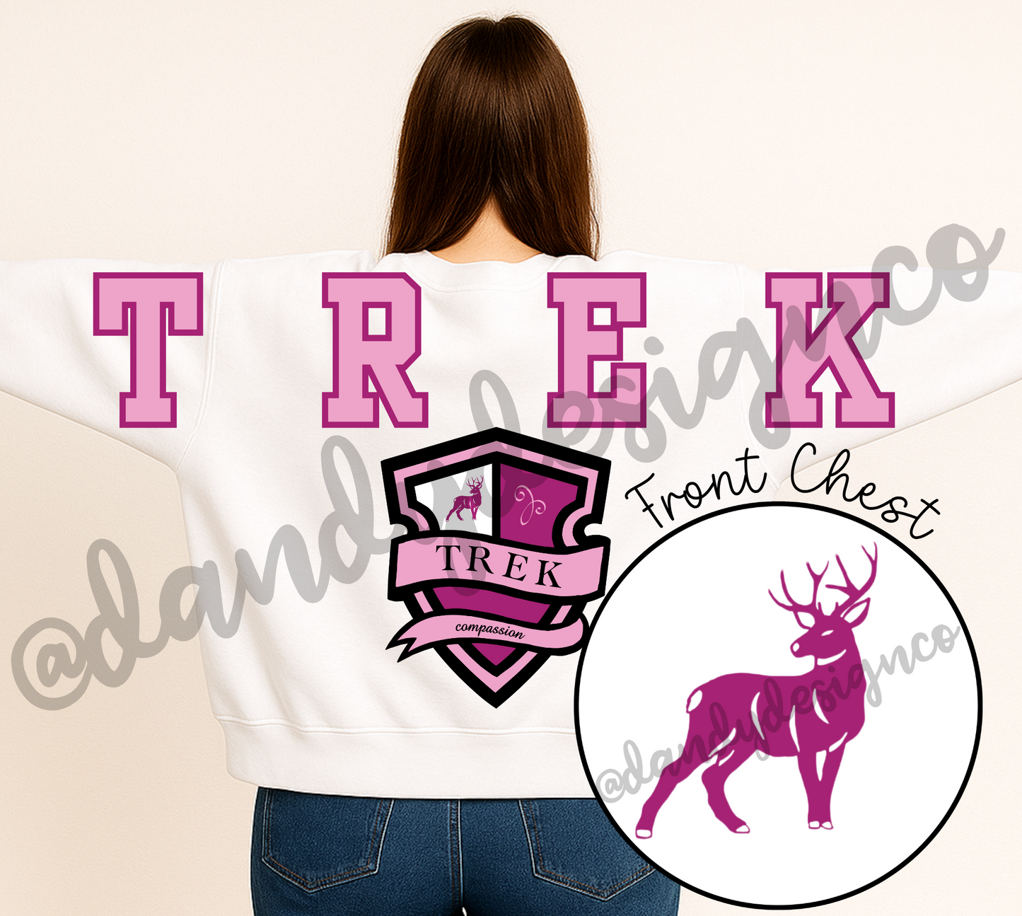 JES House Oversized Print Sweatshirt - All Houses