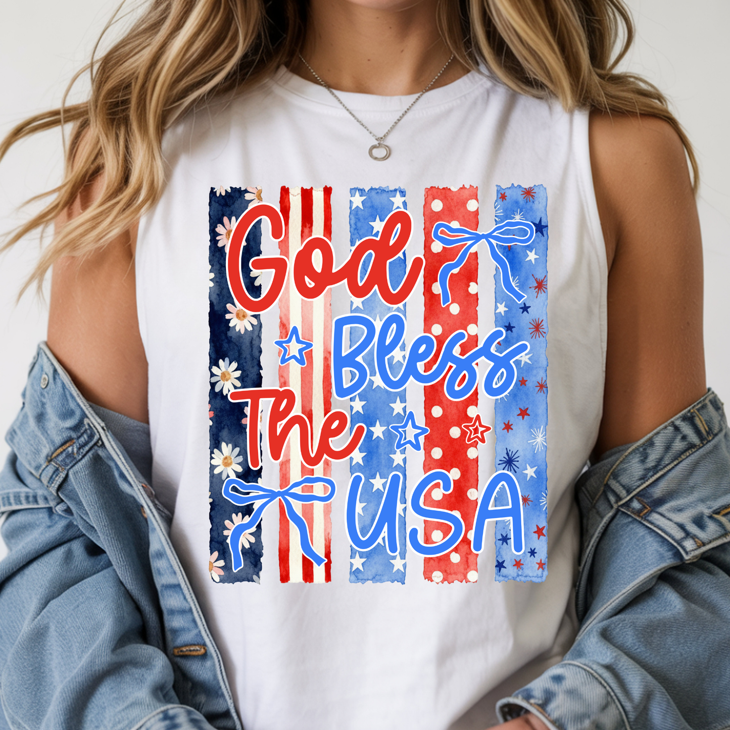 God Bless The USA - Tank Top