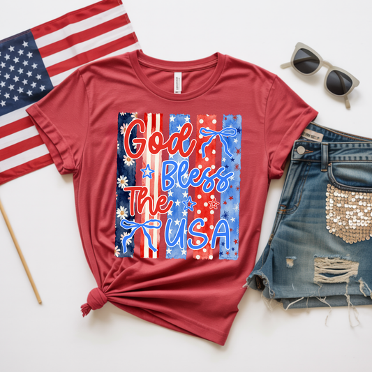 God Bless The USA - Short Sleeve
