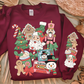 Santa Collage Sleeve - Sweatshirt
