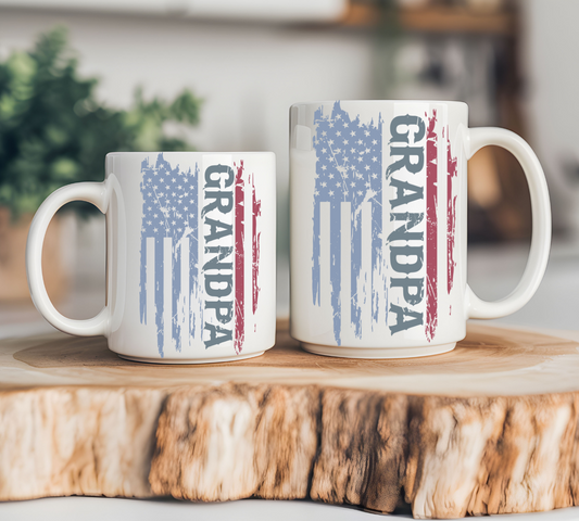 Grandpa Flag Coffee Mug