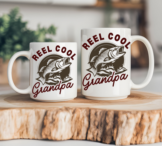 Reel Cool Grandpa Coffee Mug