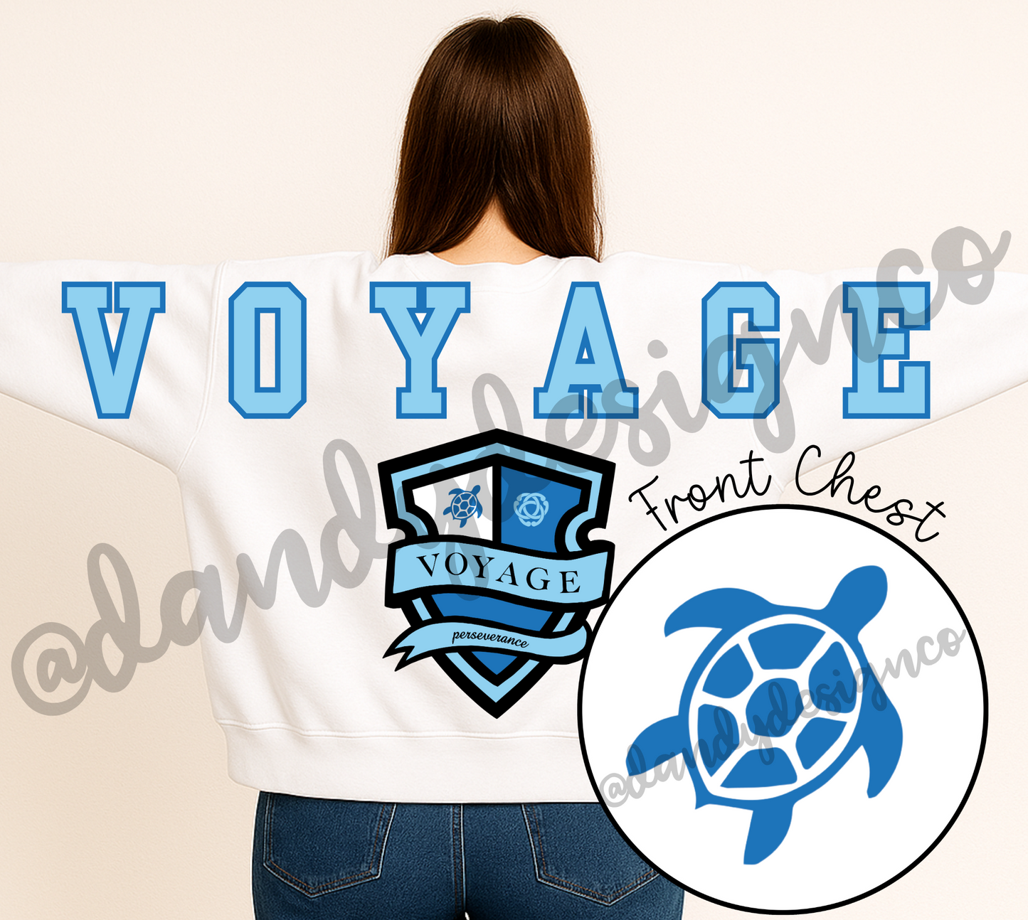 JES House Oversized Print Sweatshirt - All Houses