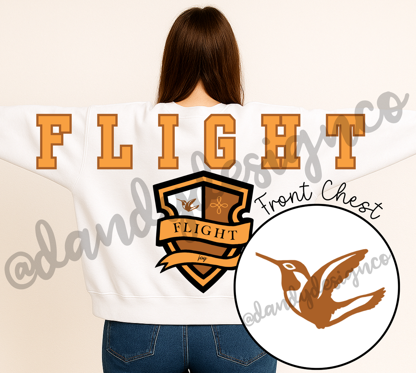 JES House Oversized Print Sweatshirt - All Houses