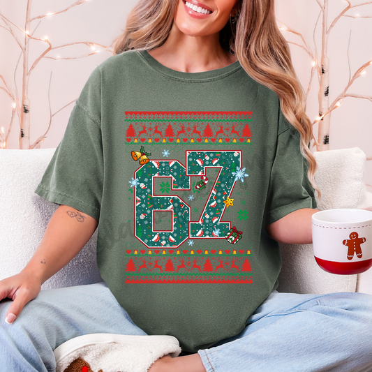 67 Christmas Sweater - Short Sleeve