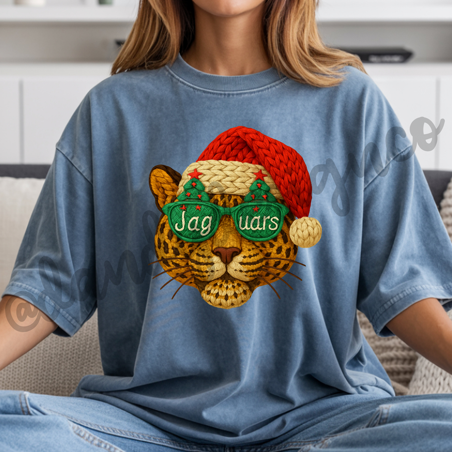 Crochet Christmas Jaguar - Short Sleeve