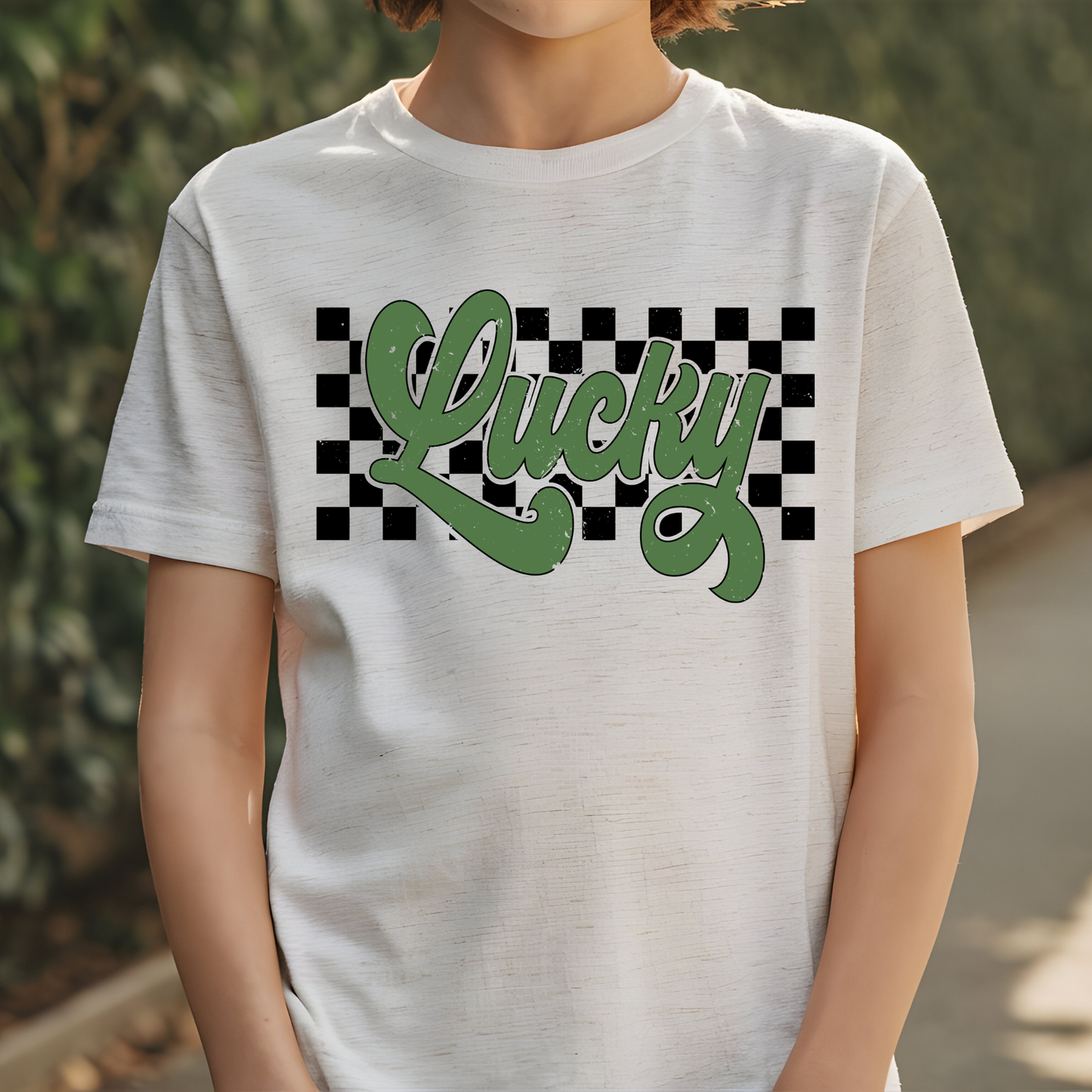 Lucky Checkered - Short Sleeve