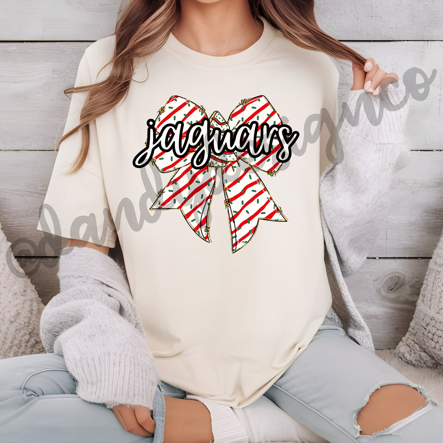 Jaguars Cake Bow - Short Sleeve