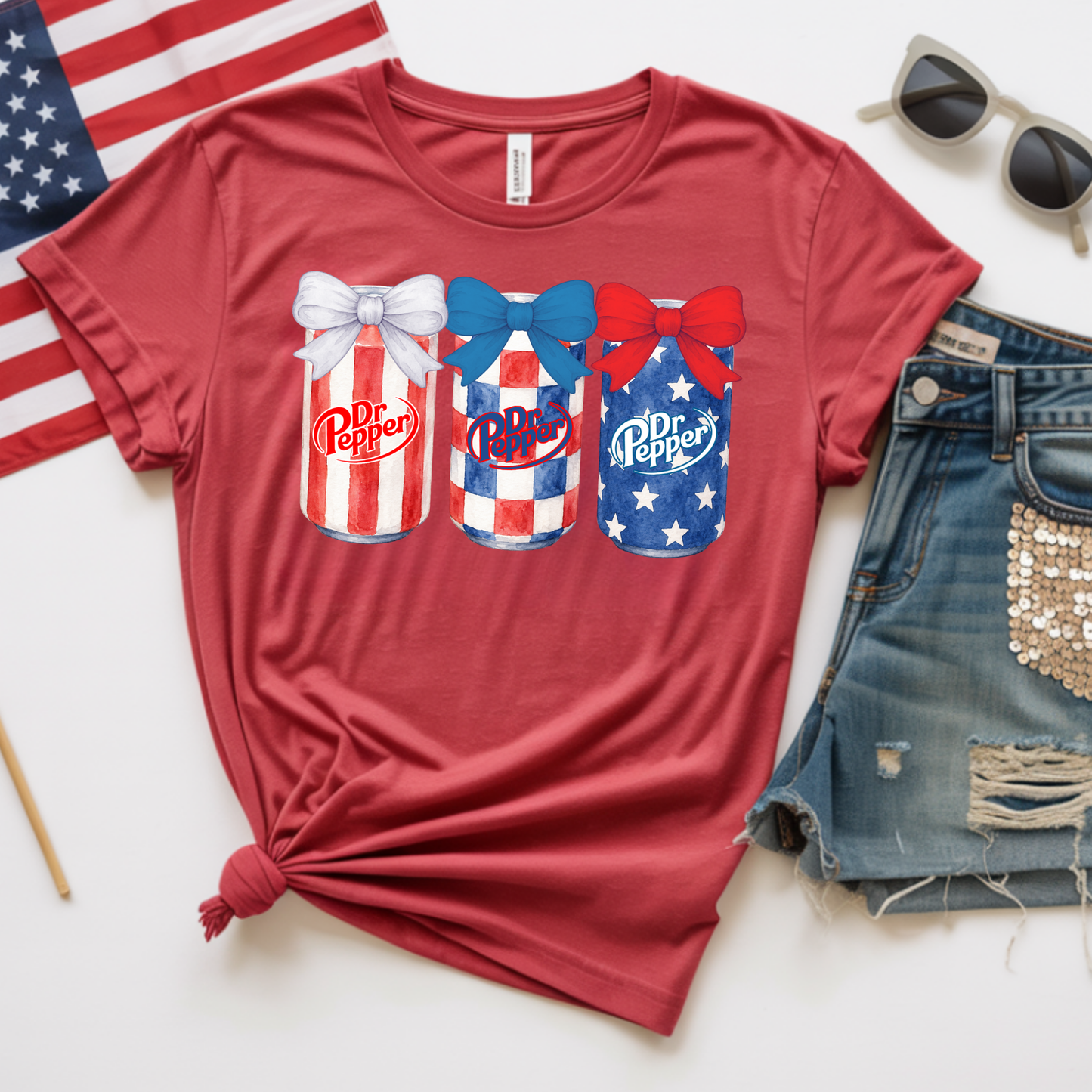 4th of July Drinks (ALL) - Short Sleeve