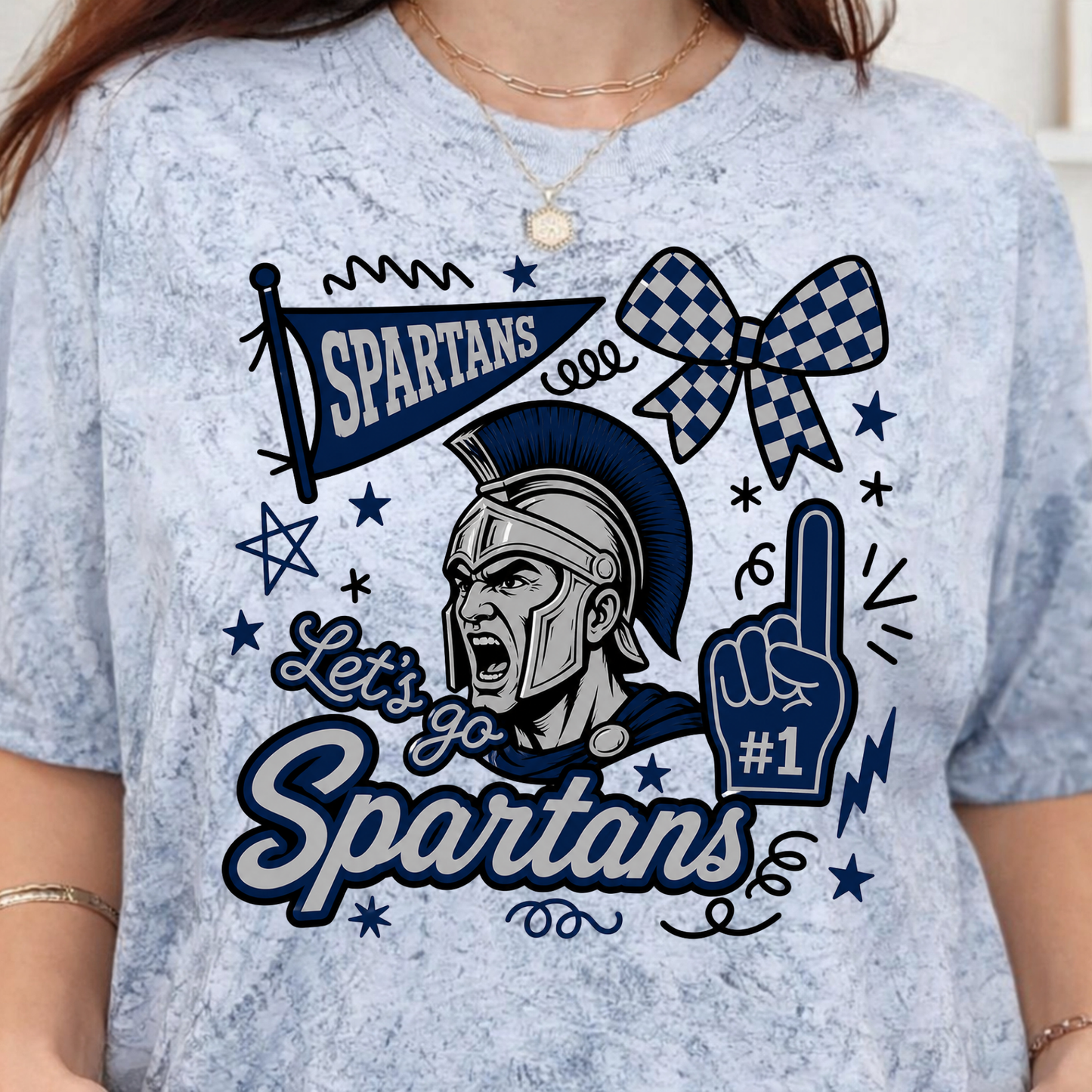 Mascot Finger Pennant - Short Sleeve