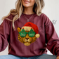 Crochet Christmas Jaguar - Sweatshirt