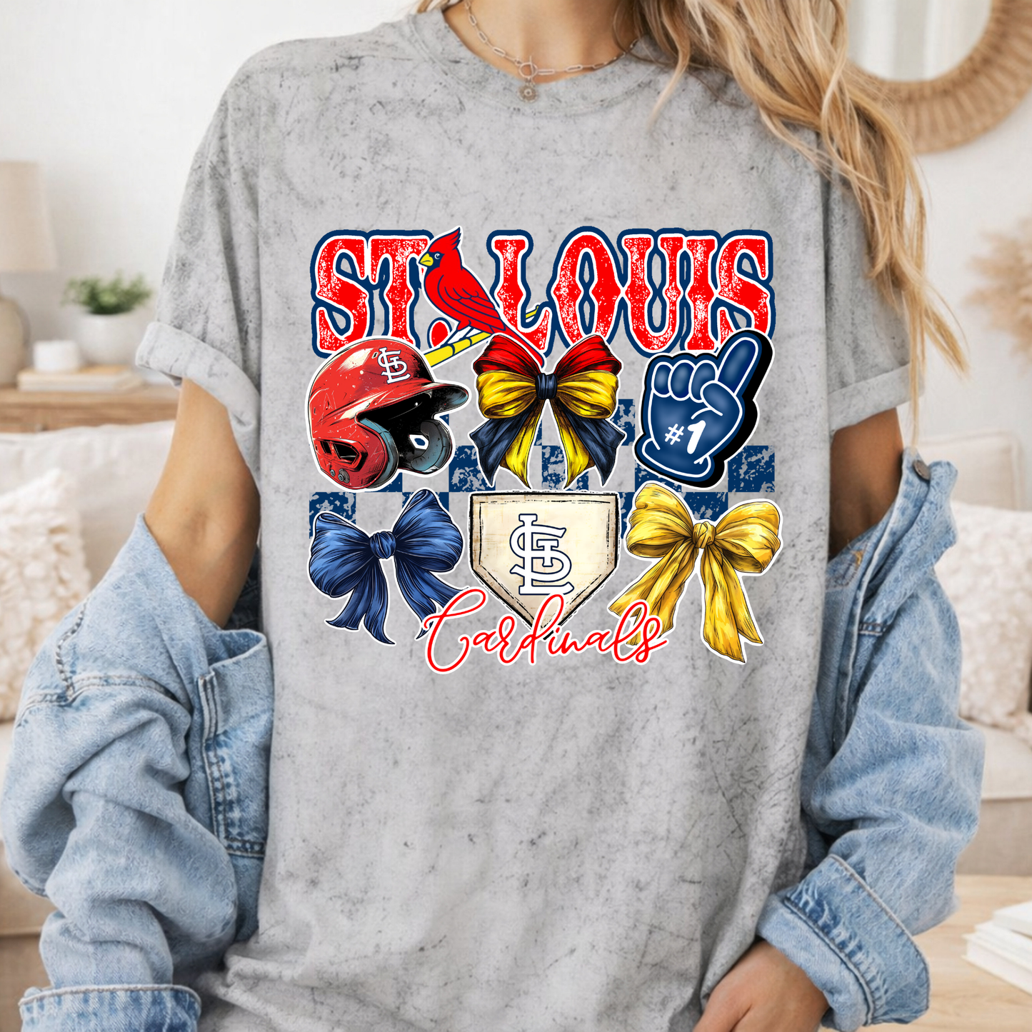 St Louis Baseball Coquette - Short Sleeve