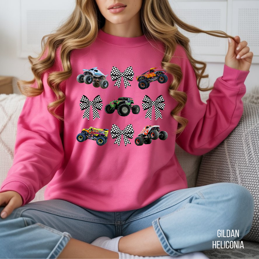 Monster Truck Coquette - Sweatshirt