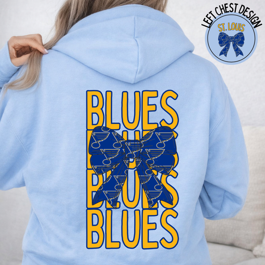 Blues Bow - Hoodie