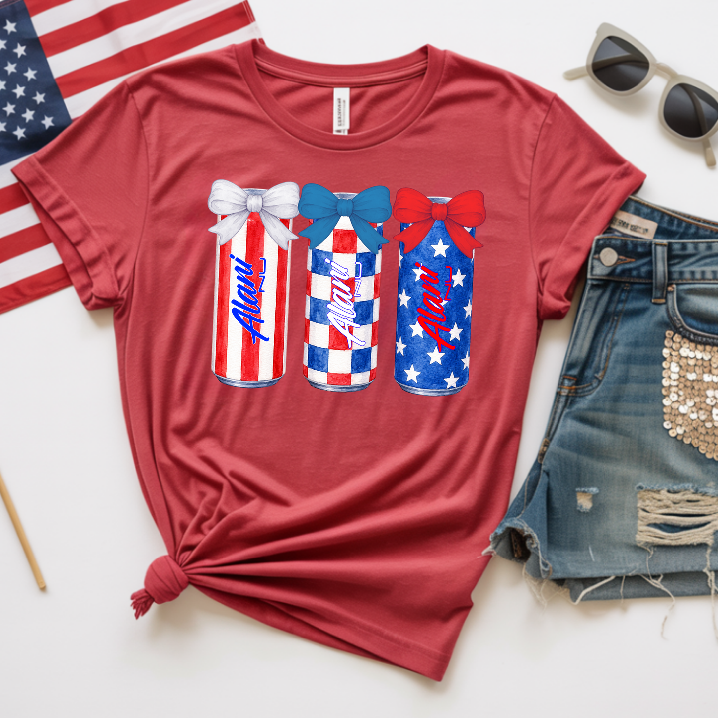 4th of July Drinks (ALL) - Short Sleeve