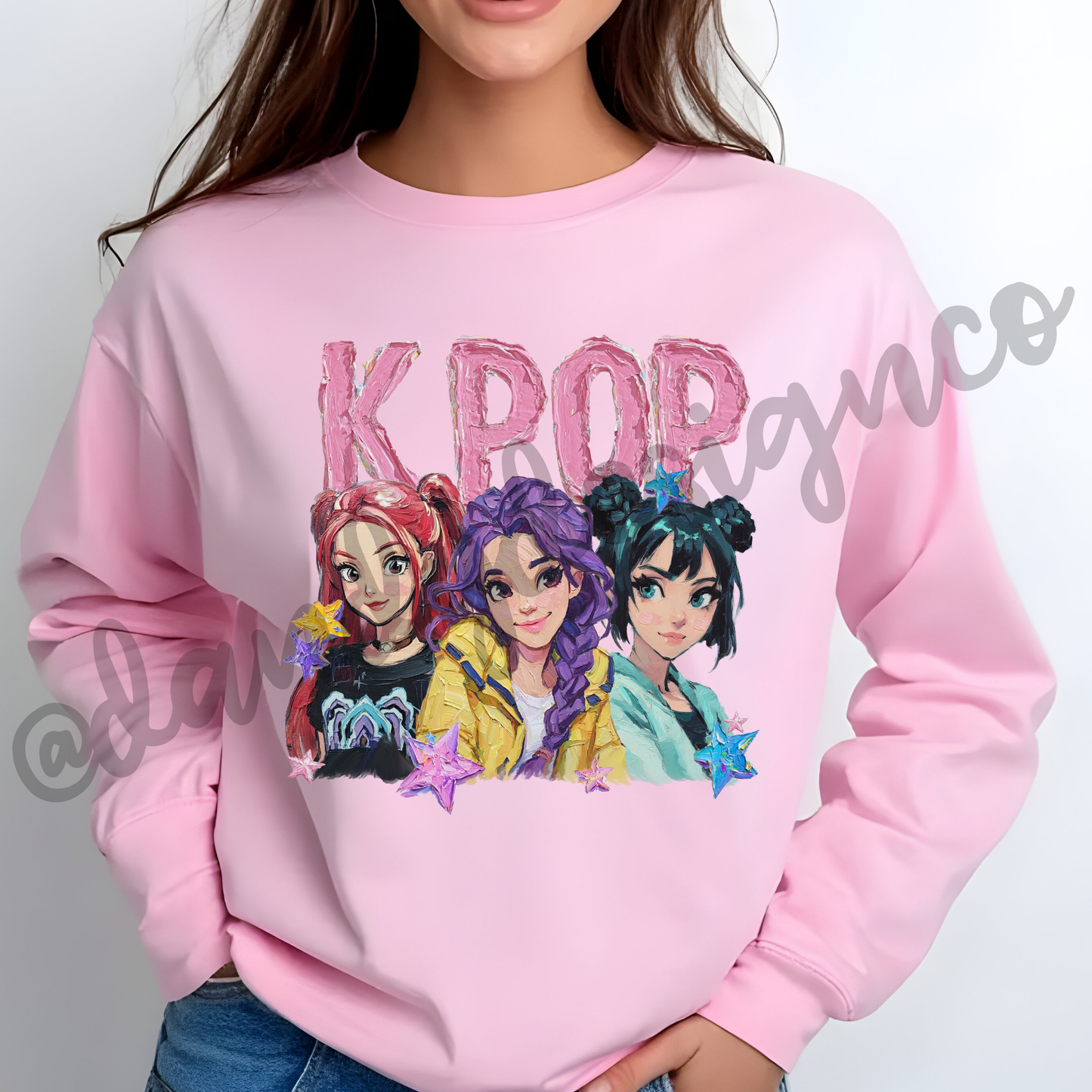 Kpop Oil - Long Sleeve
