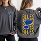 Blues Stacked - Long Sleeve