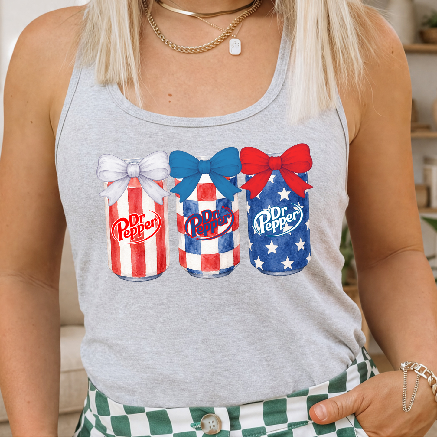 4th of July Drinks (ALL) - Tank Top