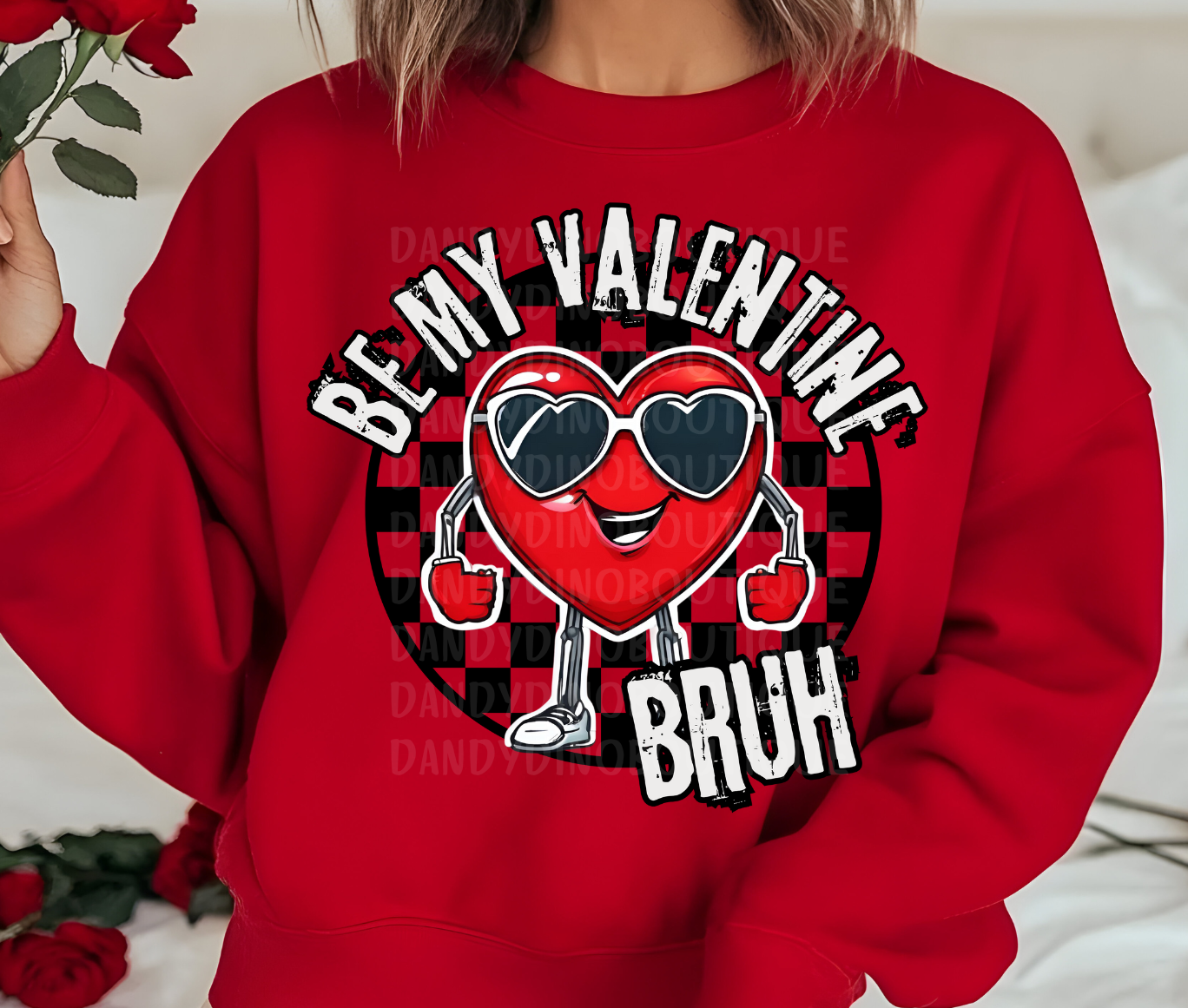 Be My Valentine Bruh Short Sleeve Shirt/Bodysuit