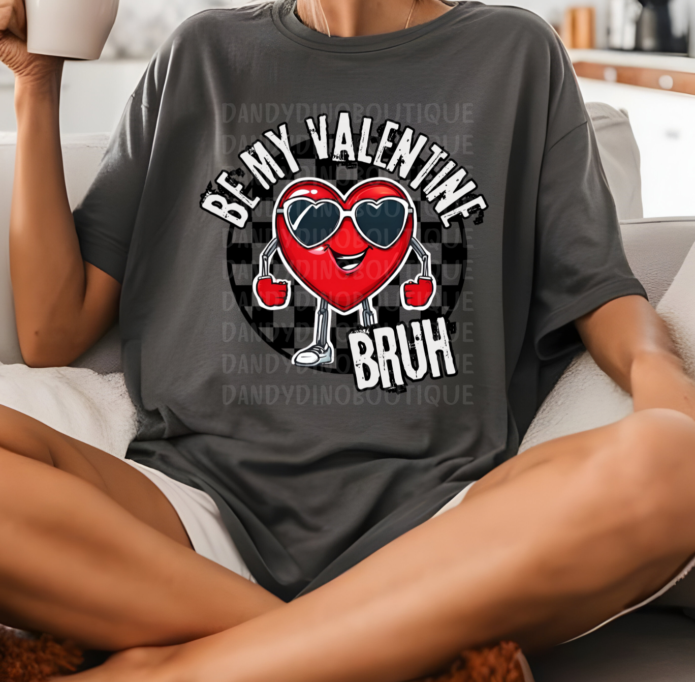 Be My Valentine Bruh Short Sleeve Shirt/Bodysuit