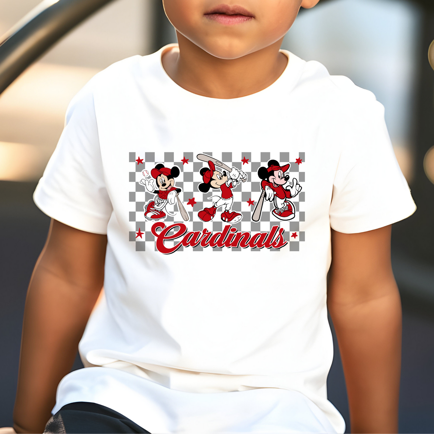 Mouse Cardinal - Short Sleeve