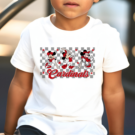 Mouse Cardinal - Short Sleeve