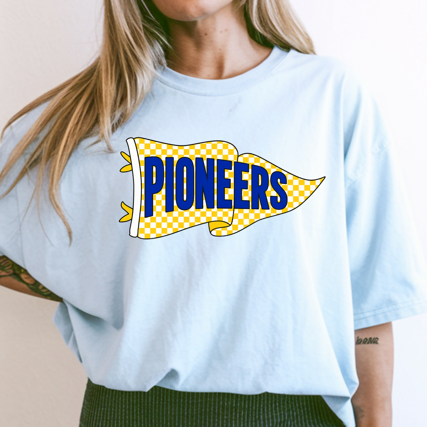 Mascot Pennant Flag - Short Sleeve