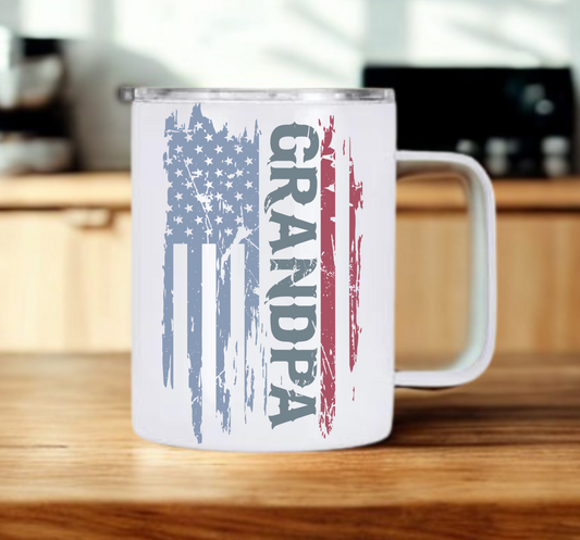 Grandpa Flag Coffee Mug