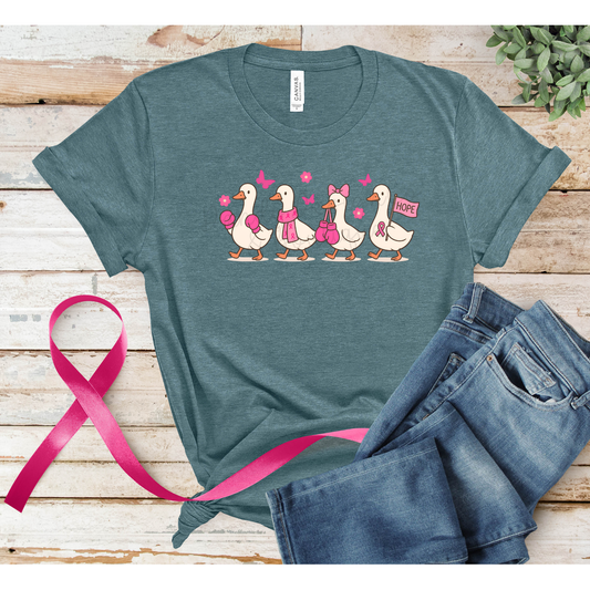 Breast Cancer Awareness Goose - Short Sleeve