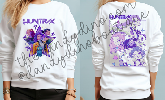 Huntrx Star/Stacked  - Sweatshirt