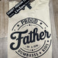 L Proud Father Short Sleeve